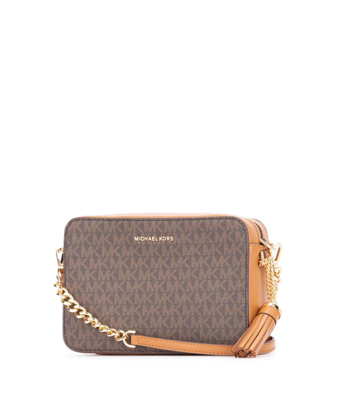 MICHAEL MICHAEL KORS Коричневая сумка через плечо, фото 2