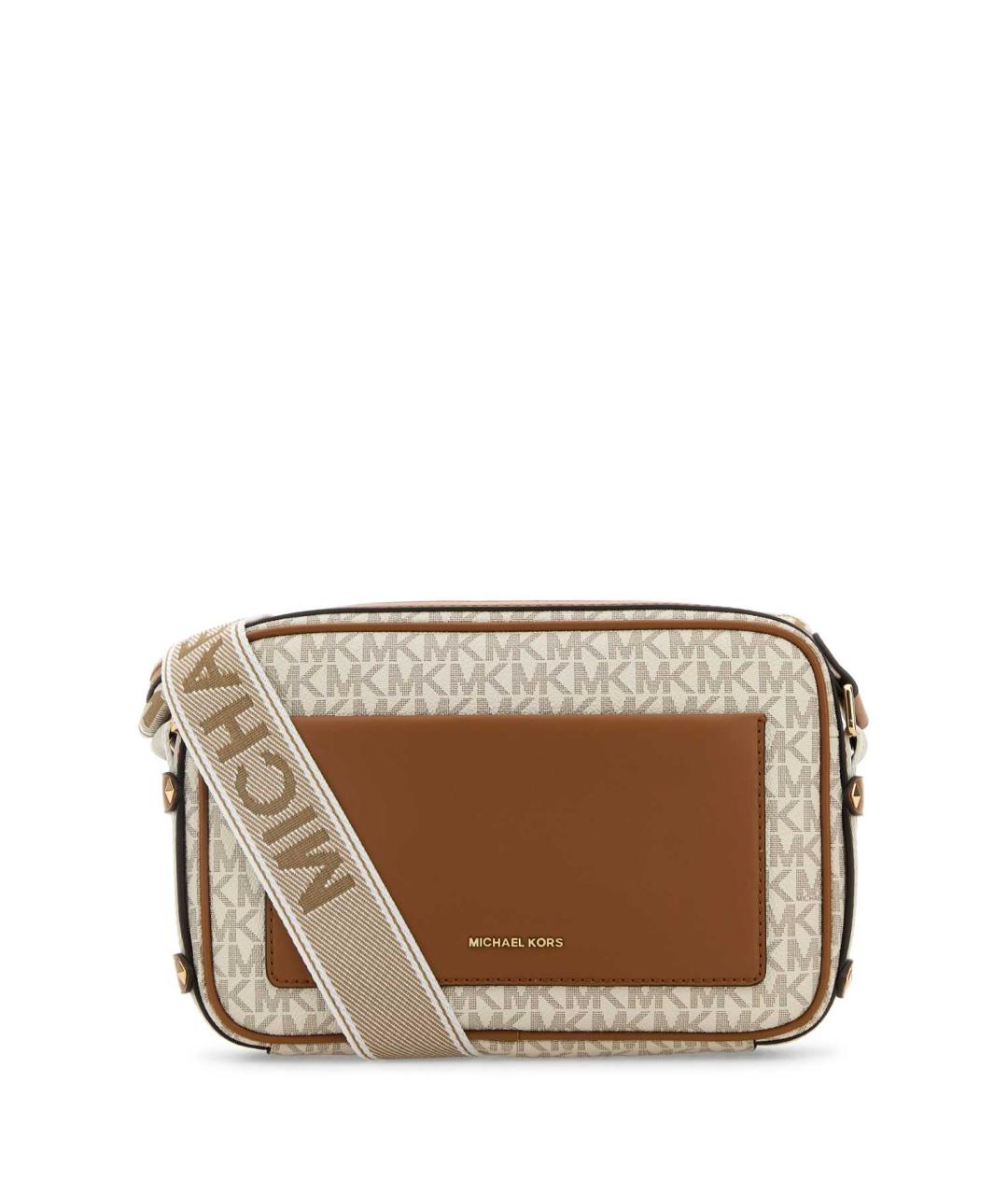 MICHAEL MICHAEL KORS Бежевая сумка через плечо, фото 1