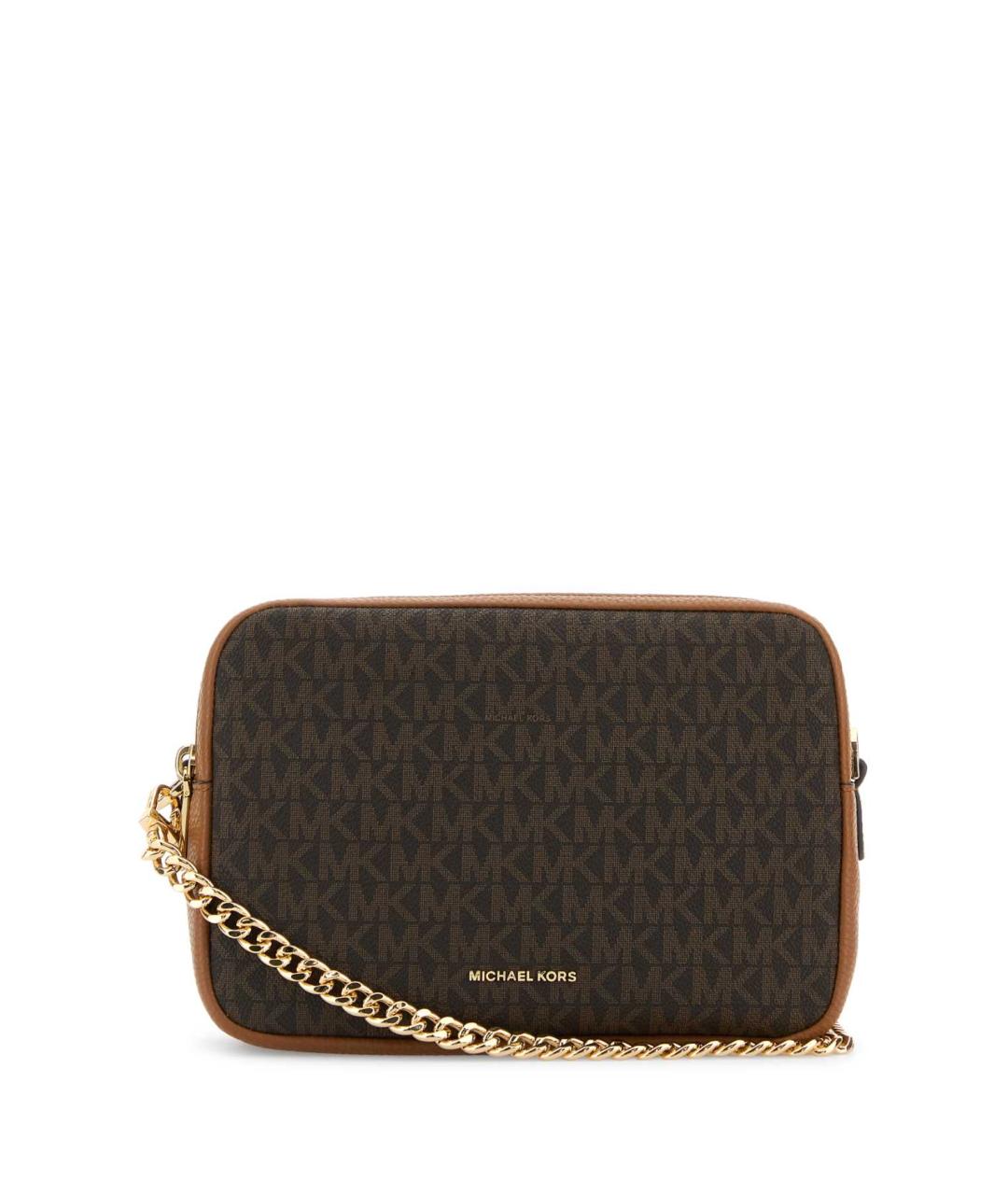 MICHAEL MICHAEL KORS Коричневая сумка через плечо, фото 1