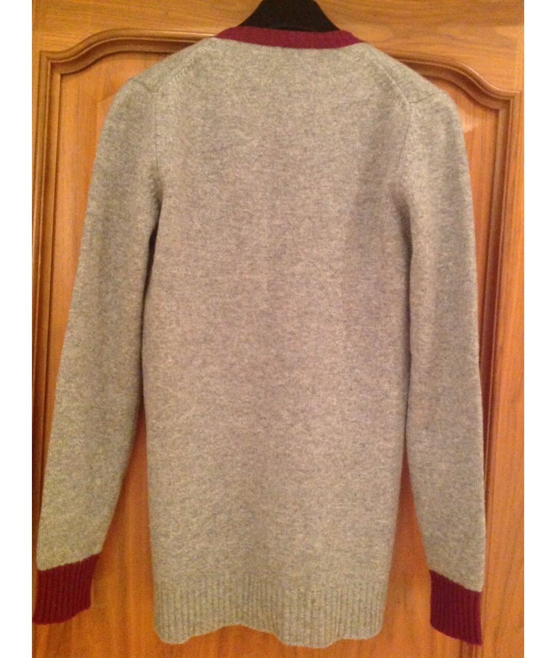 CHANEL PRE-OWNED Серый кашемировый джемпер / свитер, фото 2