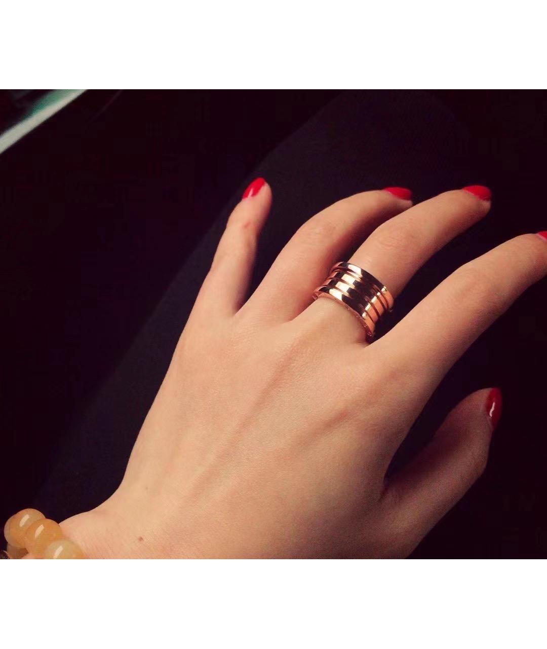 BVLGARI Кольцо из розового золота, фото 4