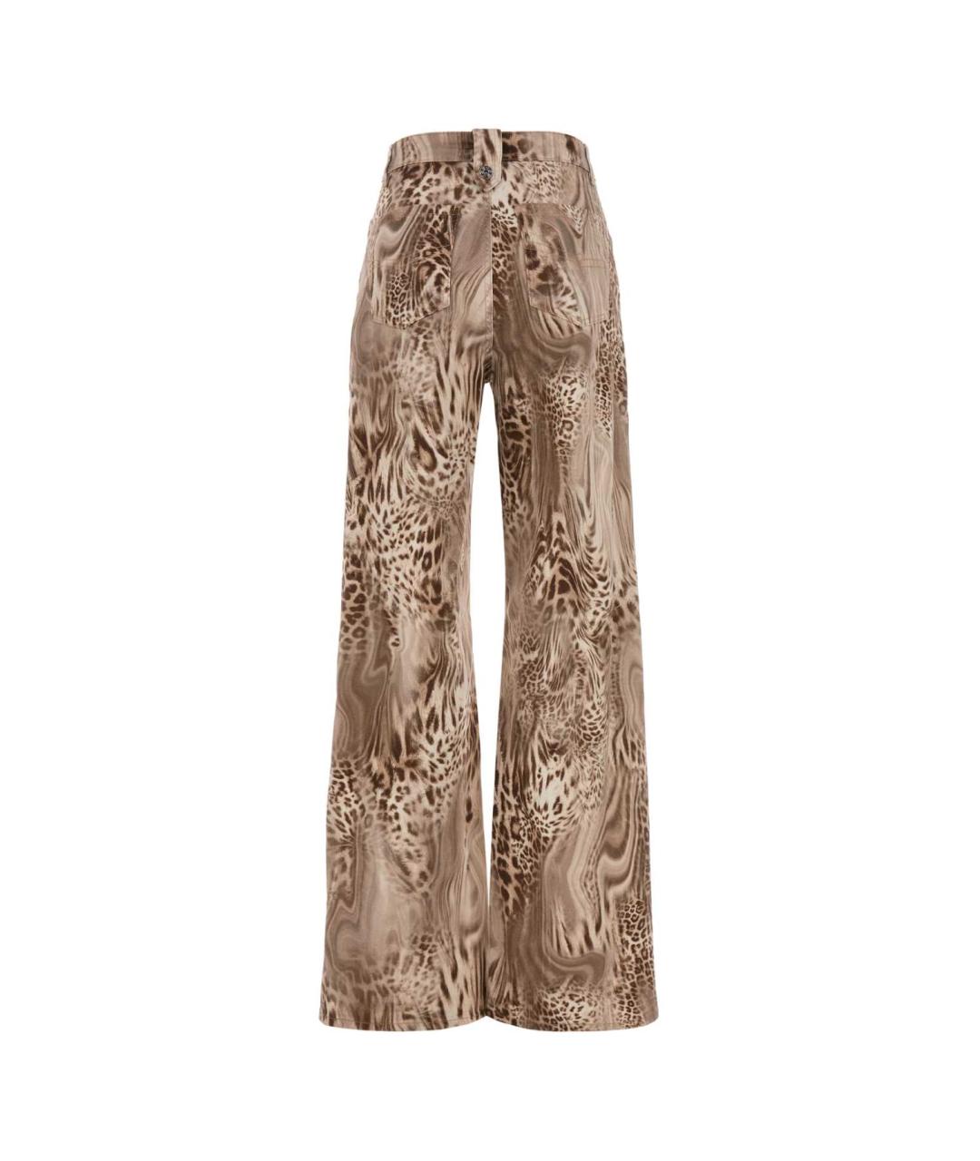 BLUMARINE Мульти хлопко-эластановые прямые джинсы, фото 2