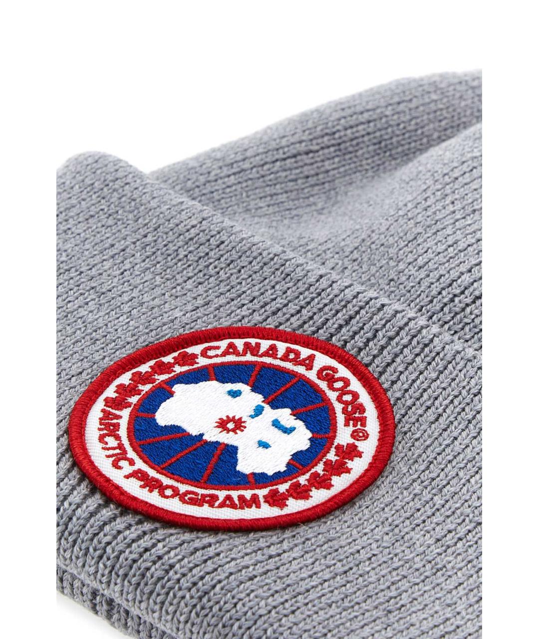 CANADA GOOSE Серая шерстяная шляпа, фото 3