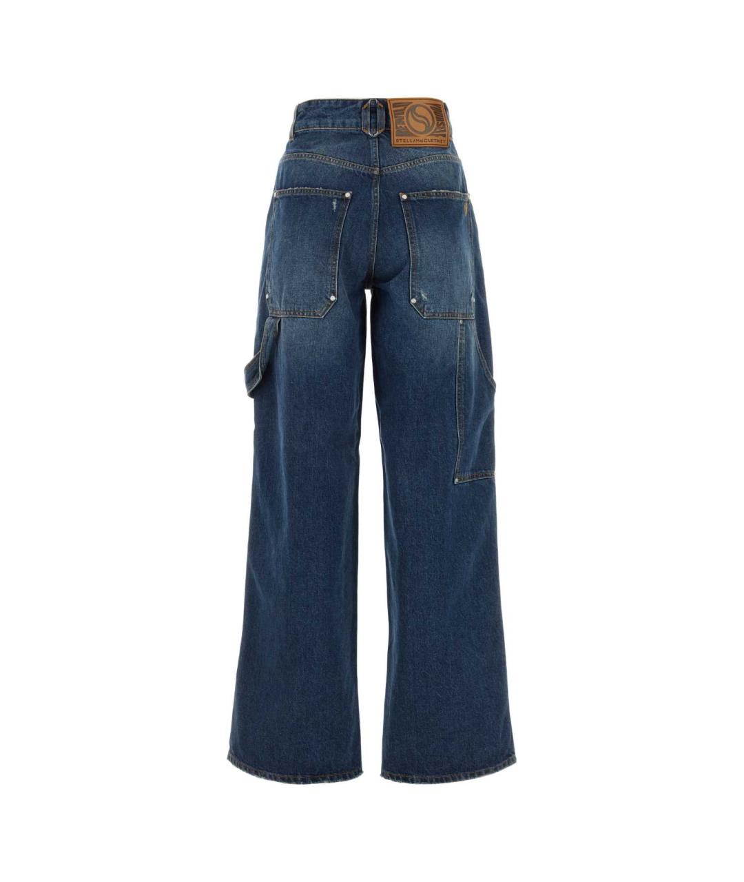 STELLA MCCARTNEY Синие прямые джинсы, фото 2