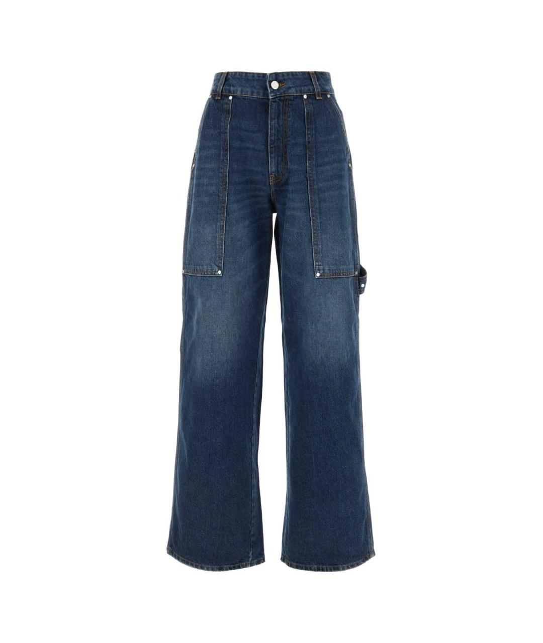 STELLA MCCARTNEY Синие прямые джинсы, фото 1