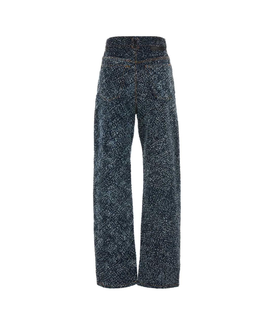 STELLA MCCARTNEY Синие хлопковые прямые джинсы, фото 2
