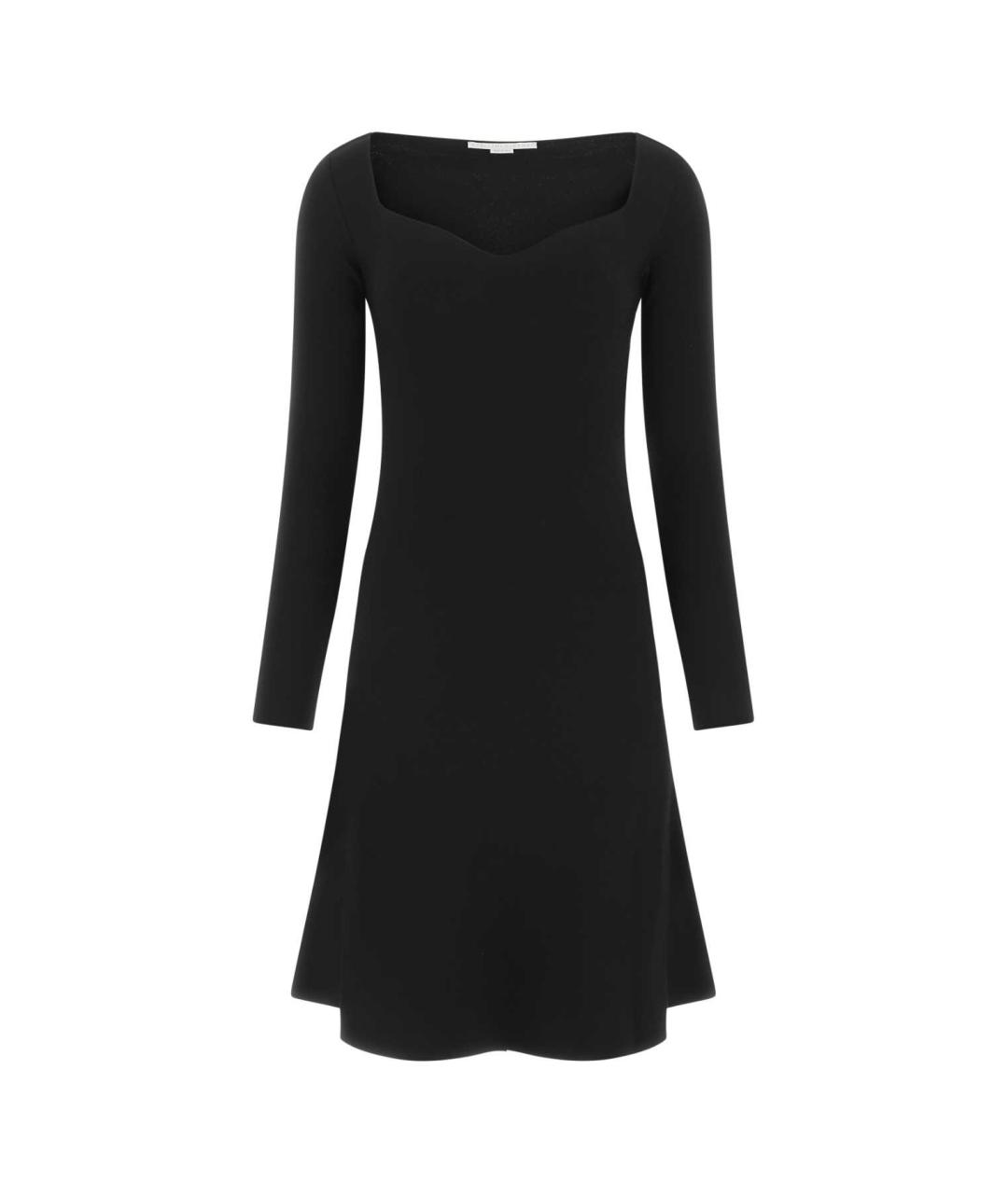 STELLA MCCARTNEY Черное полиэстеровое платье, фото 1