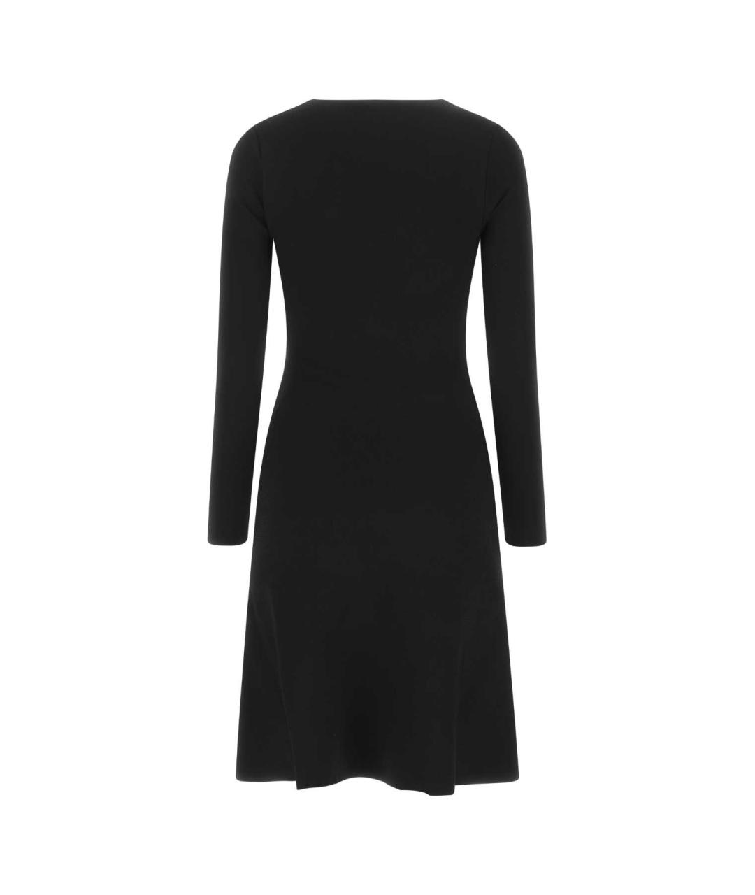 STELLA MCCARTNEY Черное полиэстеровое платье, фото 2