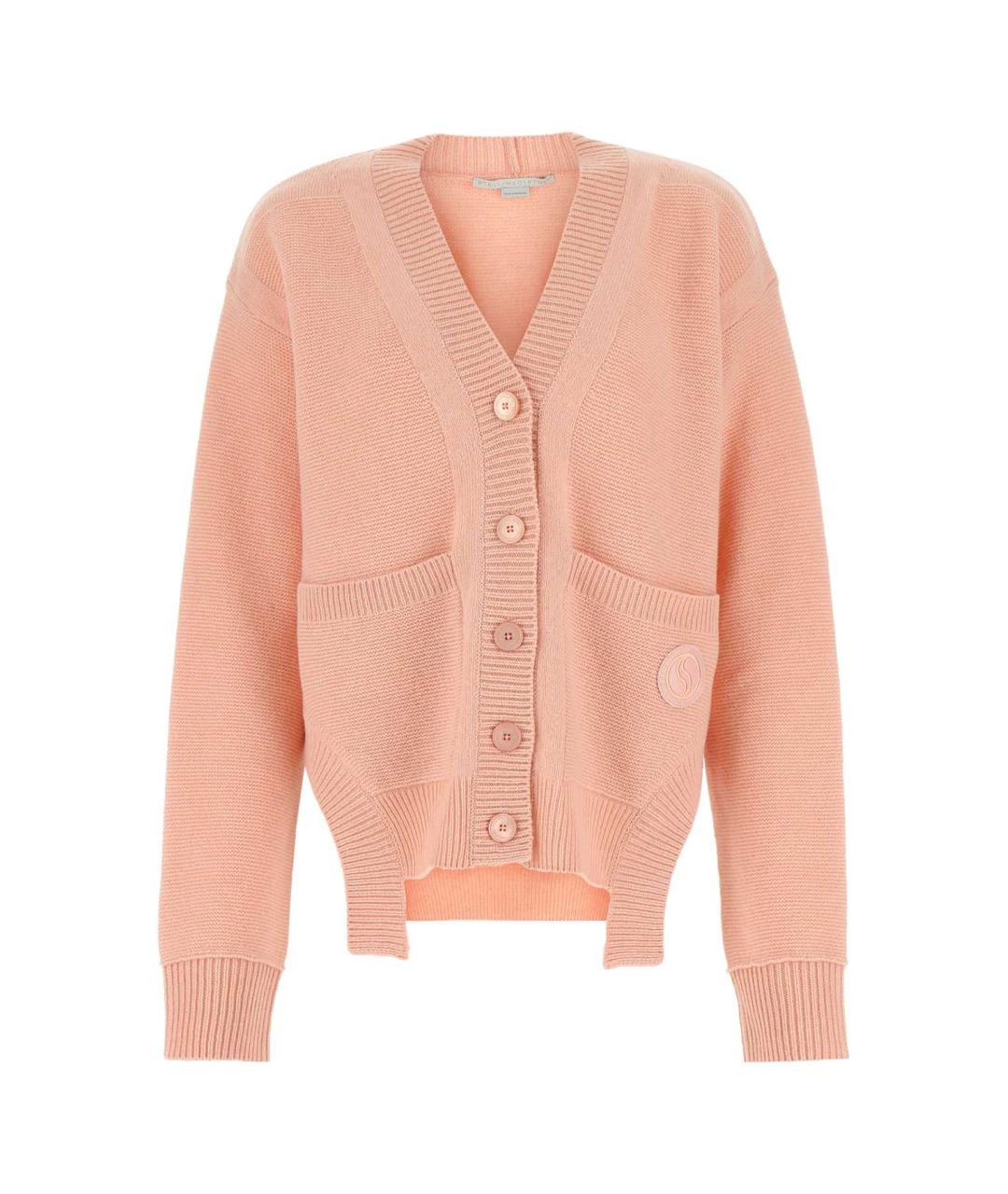 STELLA MCCARTNEY Розовый кашемировый кардиган, фото 1