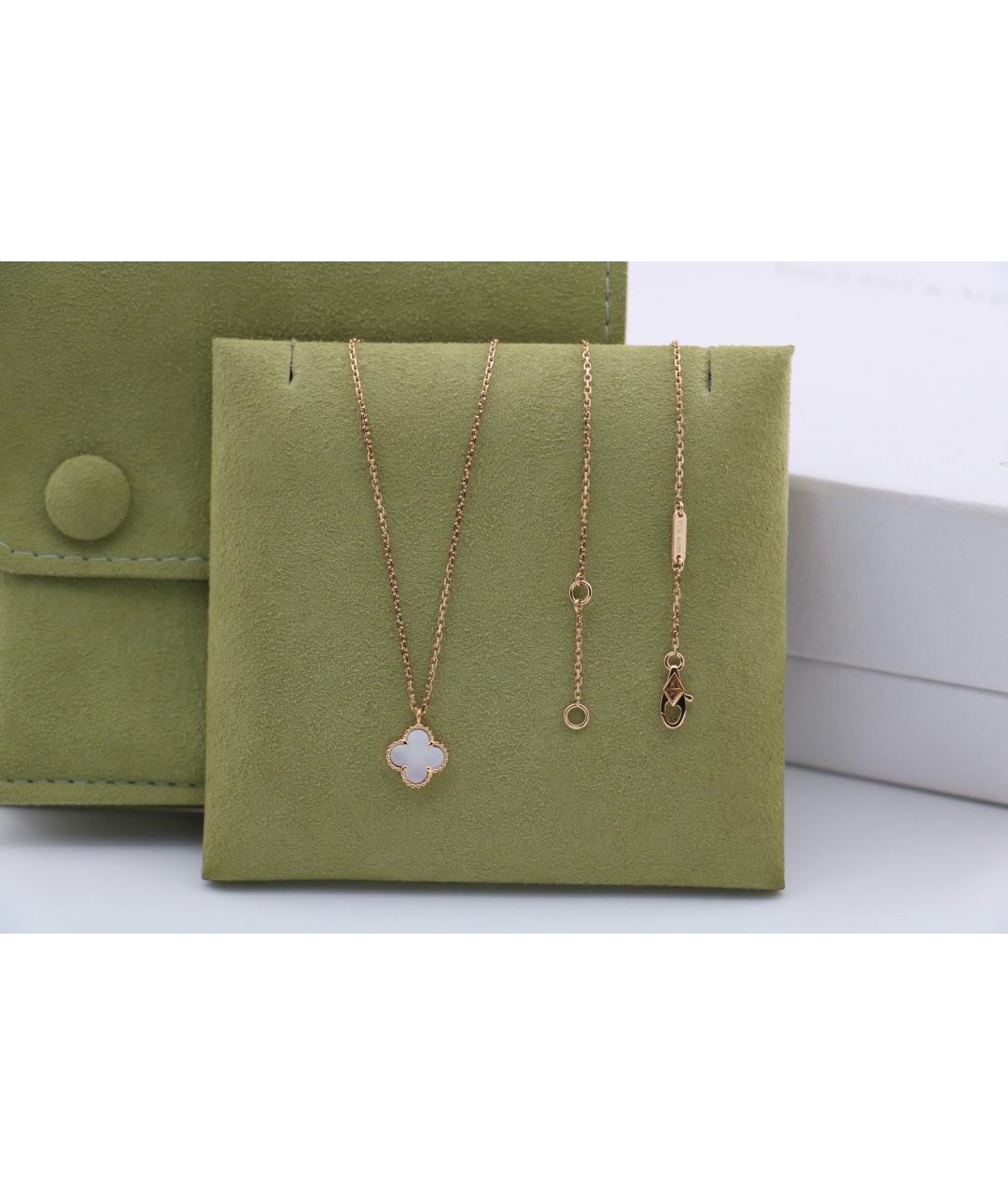 VAN CLEEF & ARPELS Белый кулон из желтого золота, фото 5
