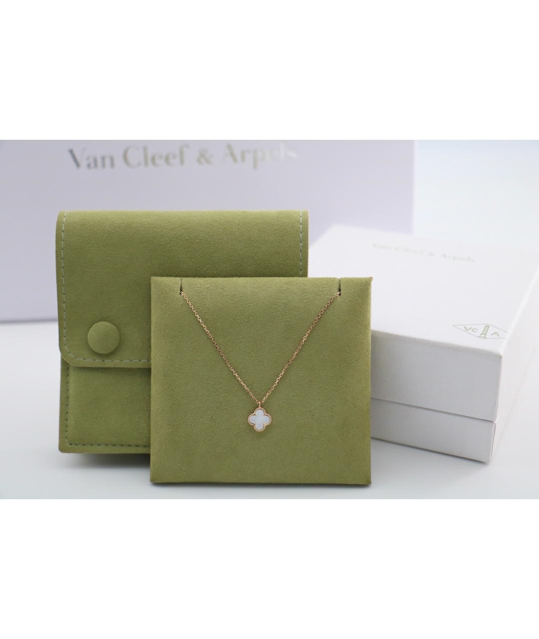 VAN CLEEF & ARPELS Белый кулон из желтого золота, фото 3