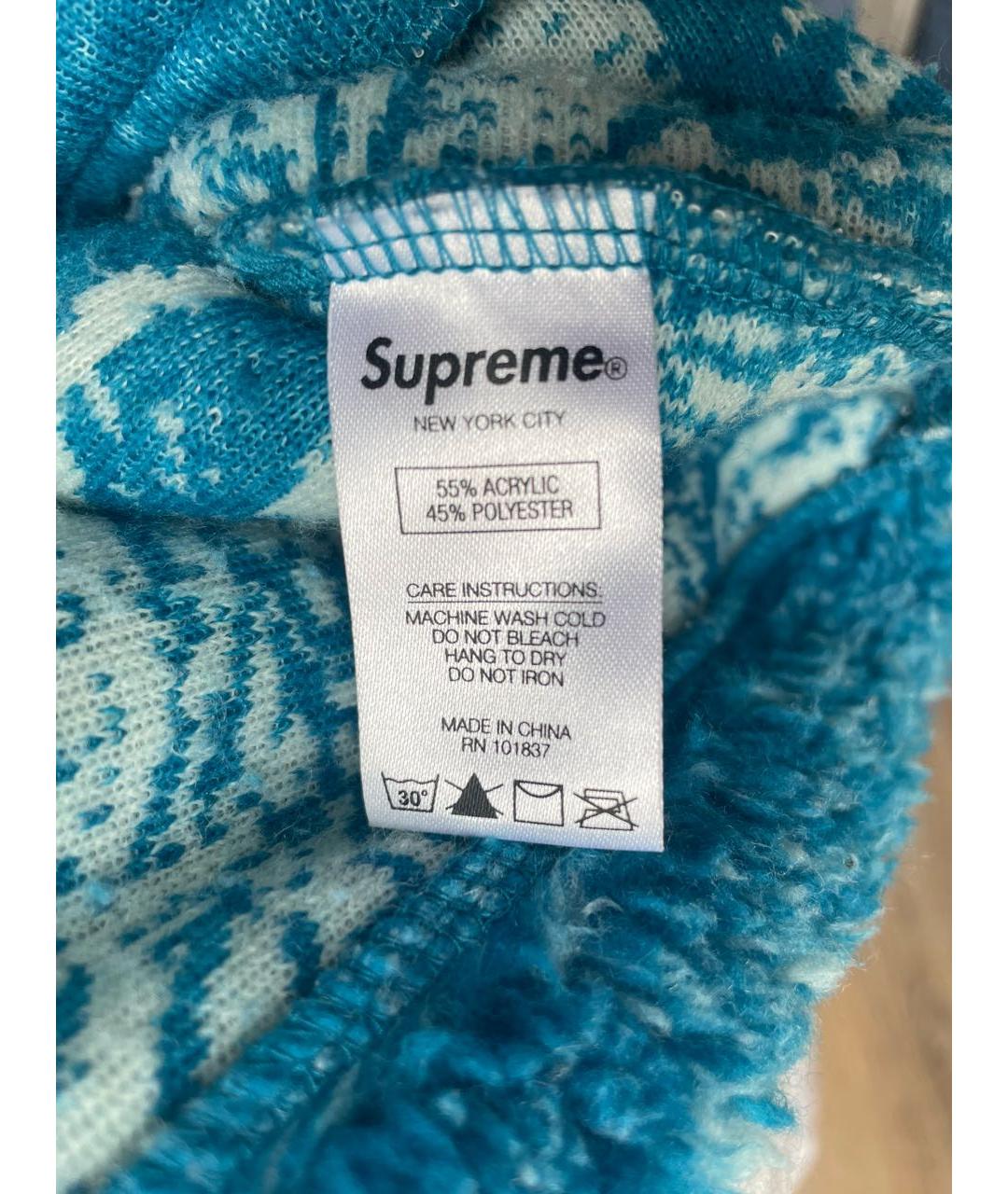 SUPREME Синяя куртка, фото 6