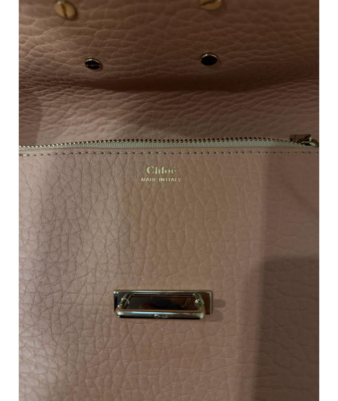 CHLOE Розовая сумка через плечо, фото 6