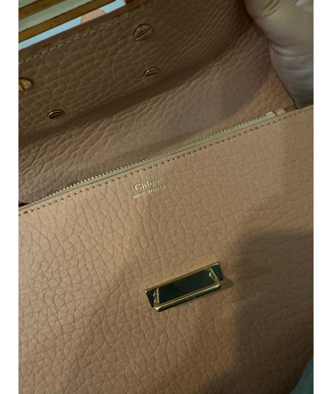 CHLOE Розовая сумка через плечо, фото 6