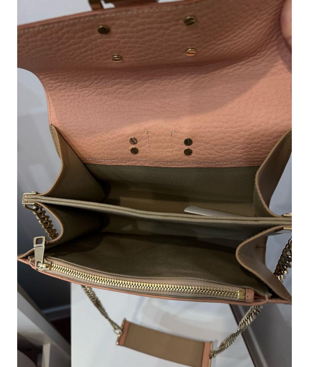 CHLOE Розовая сумка через плечо, фото 4