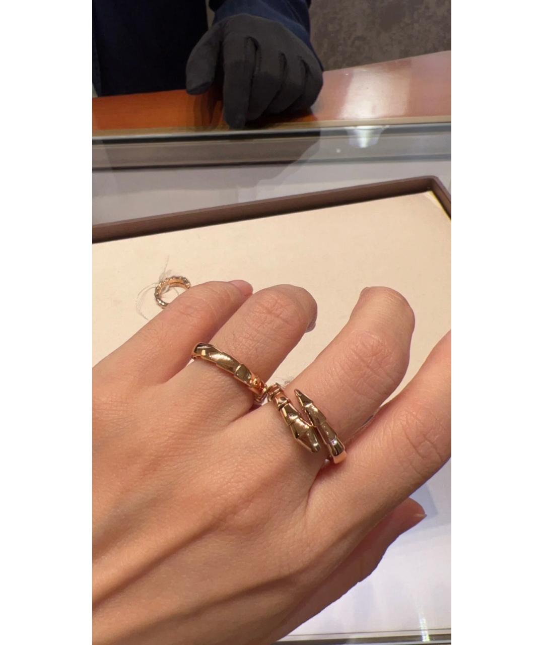 BVLGARI Кольцо из розового золота, фото 7