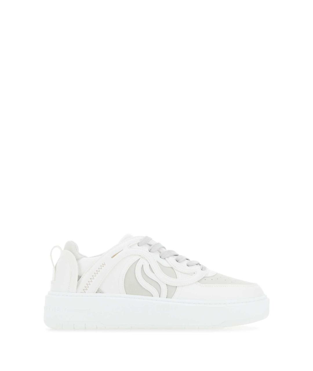STELLA MCCARTNEY Белые кеды из искусственной кожи, фото 1