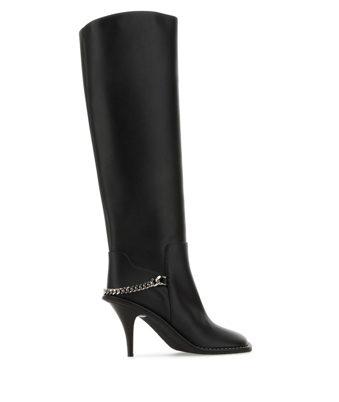 STELLA MCCARTNEY Черные сапоги из искусственной кожи, фото 3