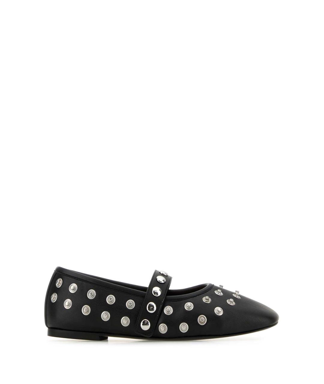 STELLA MCCARTNEY Черные балетки из искусственной кожи, фото 1
