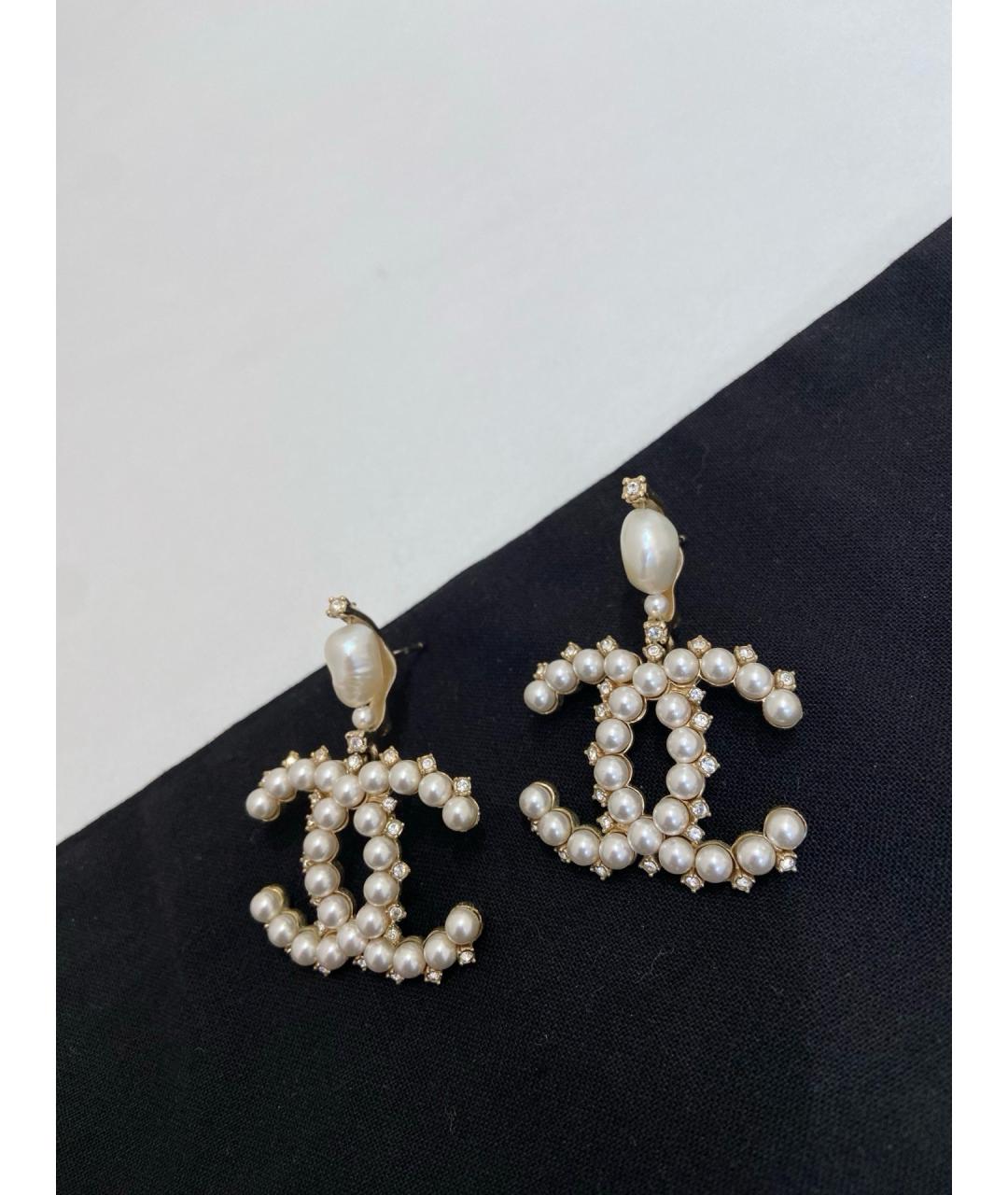 CHANEL Серьги из бисера, фото 4