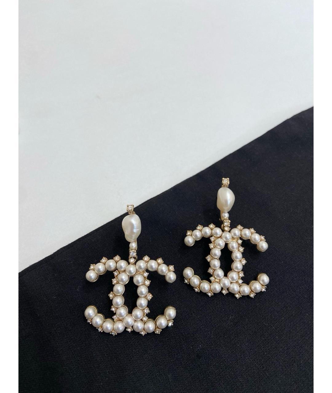 CHANEL Серьги из бисера, фото 5