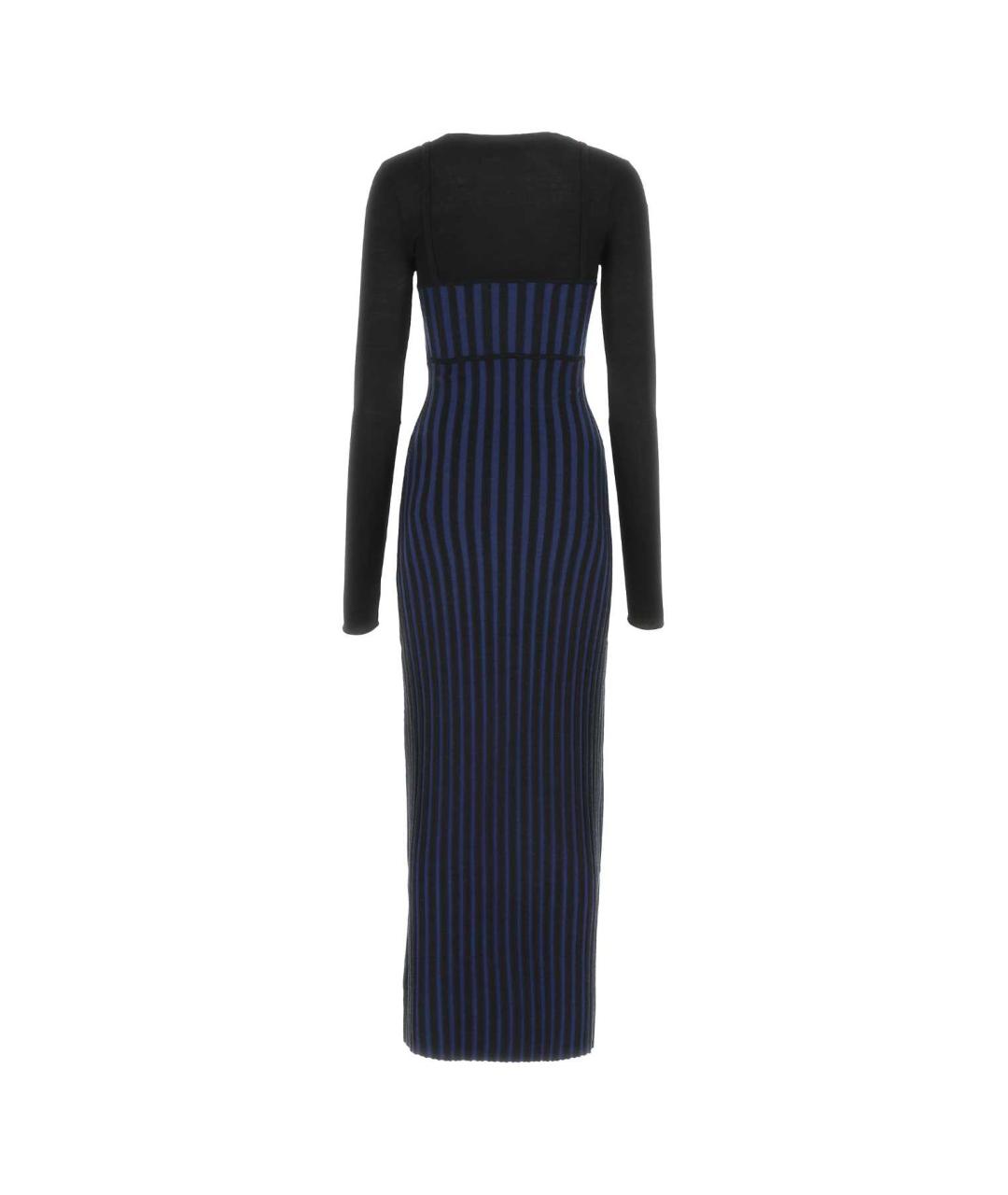 DION LEE Мульти шерстяное повседневное платье, фото 2