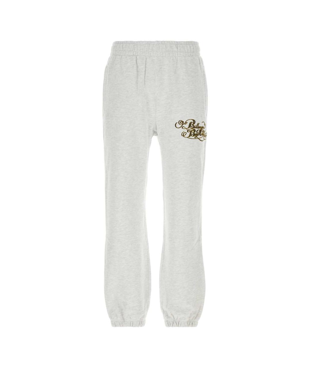 BILLIONAIRE BOYS CLUB Серые хлопковые повседневные брюки, фото 1