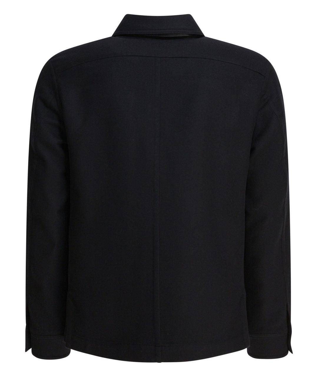TOM FORD Черное шерстяное пальто, фото 2
