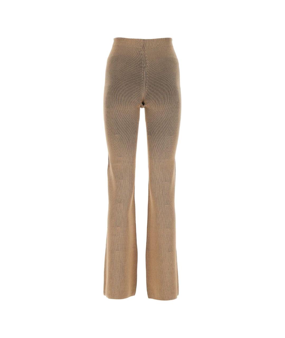DION LEE Бежевые прямые брюки, фото 2