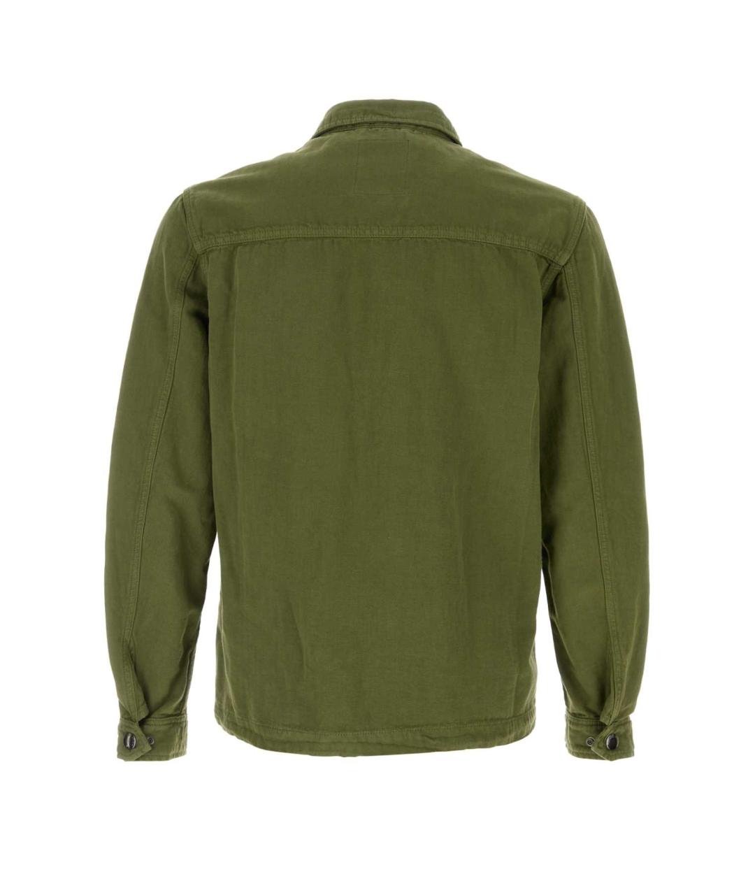 WOOLRICH Зеленая хлопковая куртка, фото 2