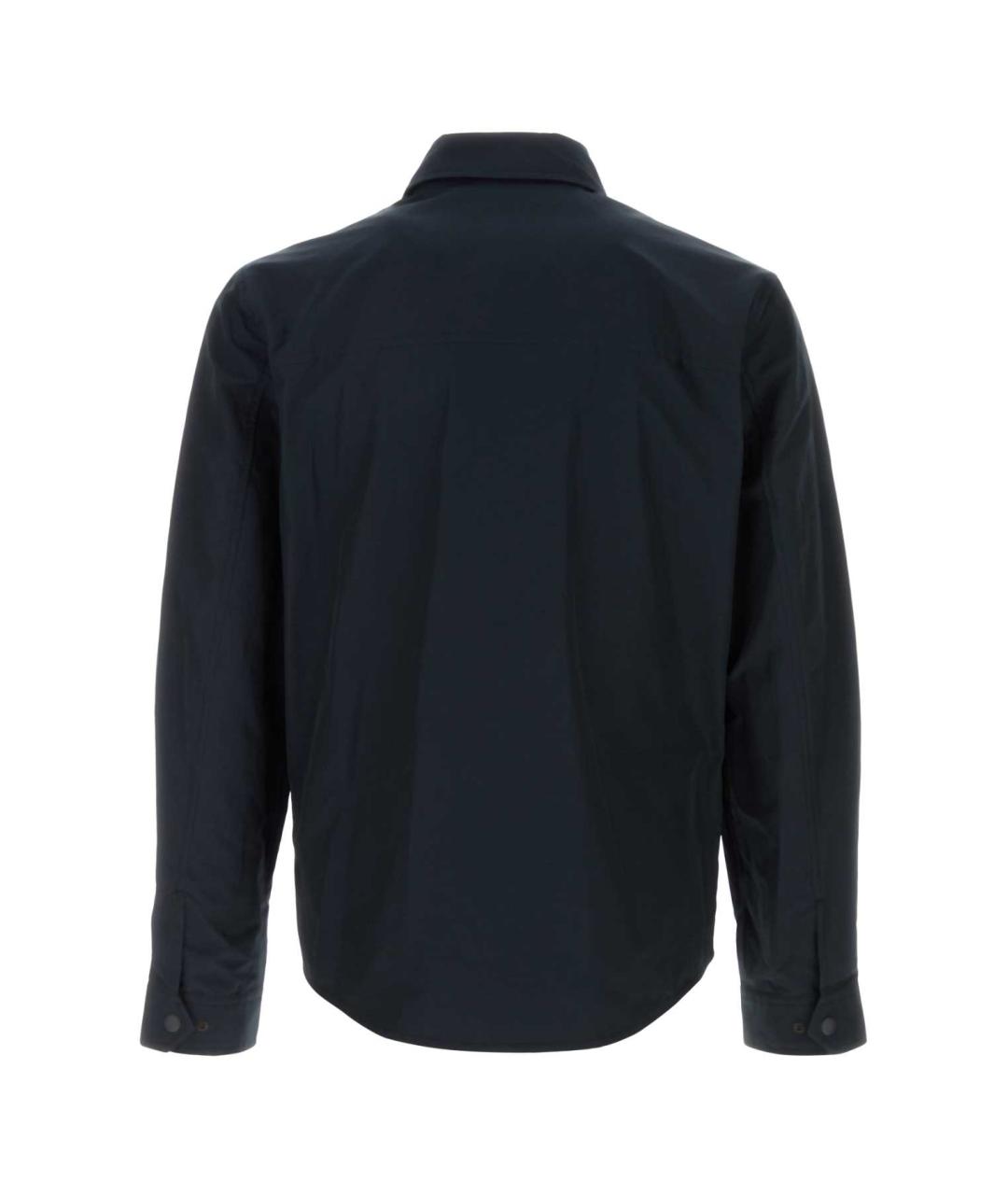 WOOLRICH Темно-синяя хлопковая кэжуал рубашка, фото 2