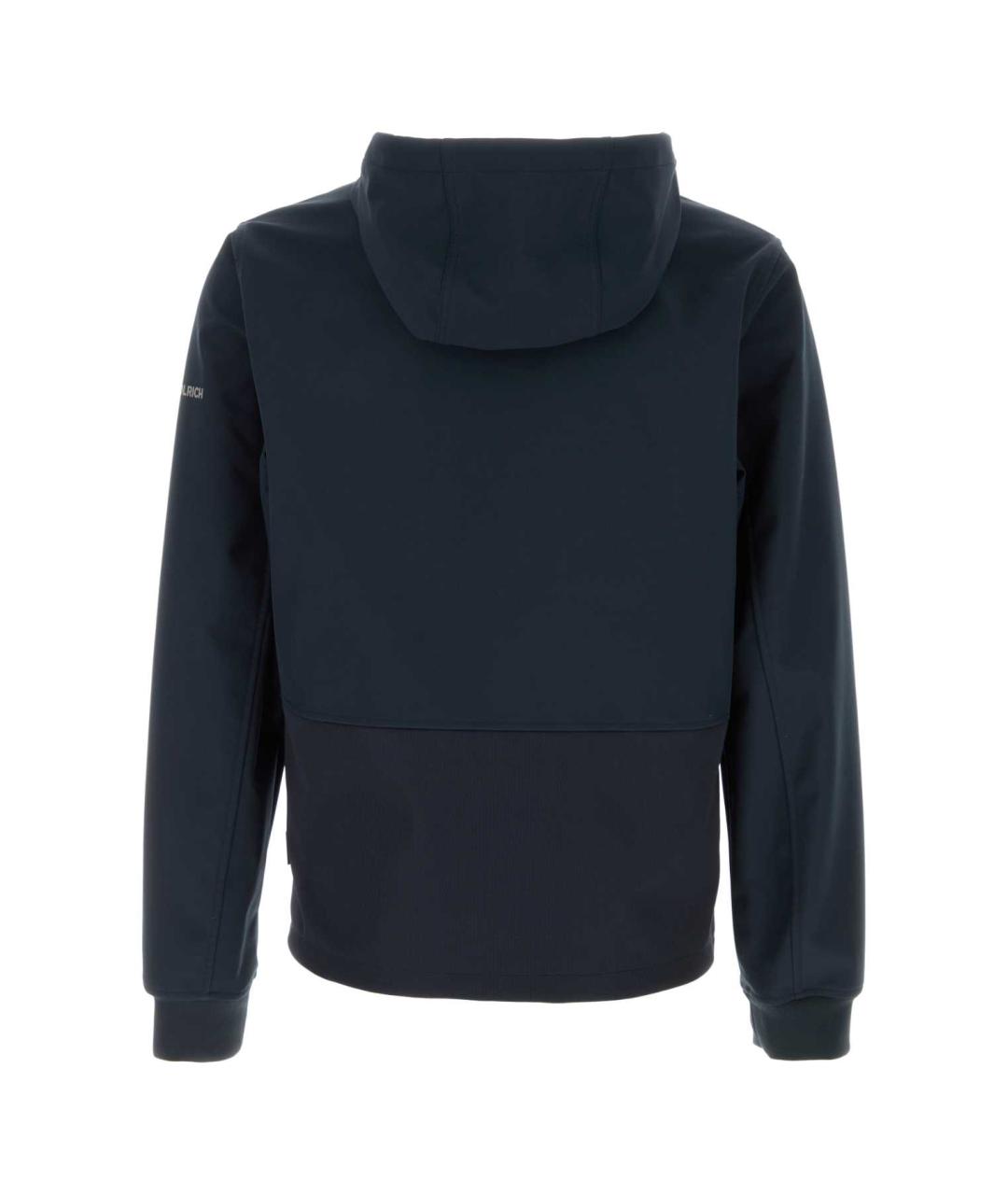 WOOLRICH Темно-синяя синтетическая куртка, фото 2