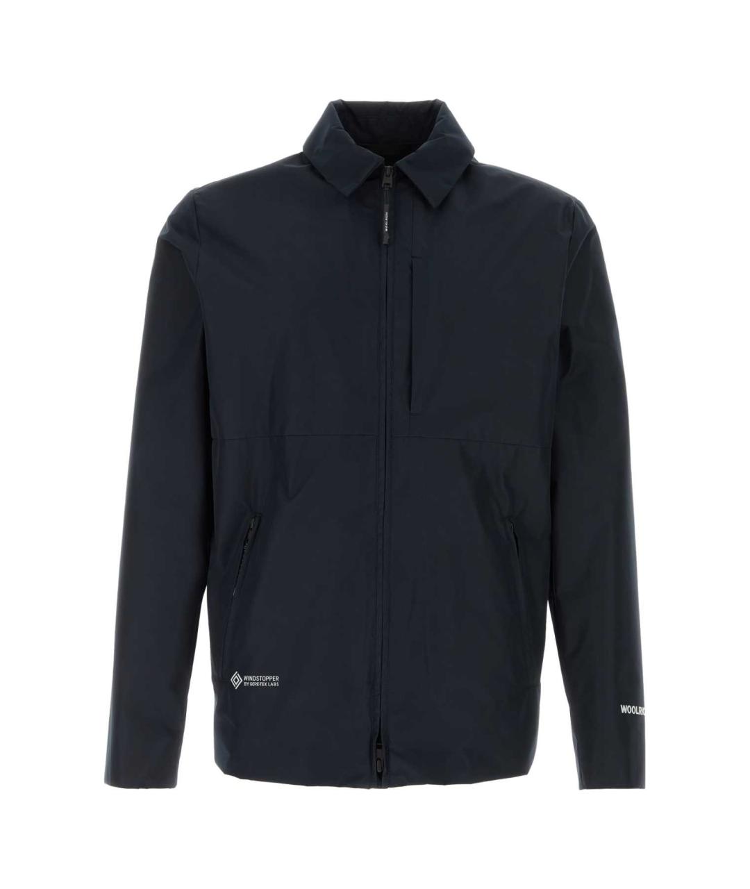 WOOLRICH Темно-синяя полиэстеровая куртка, фото 1