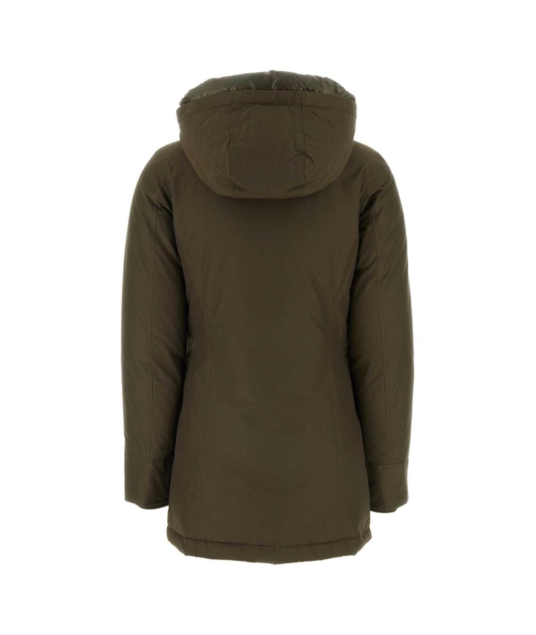 WOOLRICH Зеленая полиэстеровая куртка, фото 2