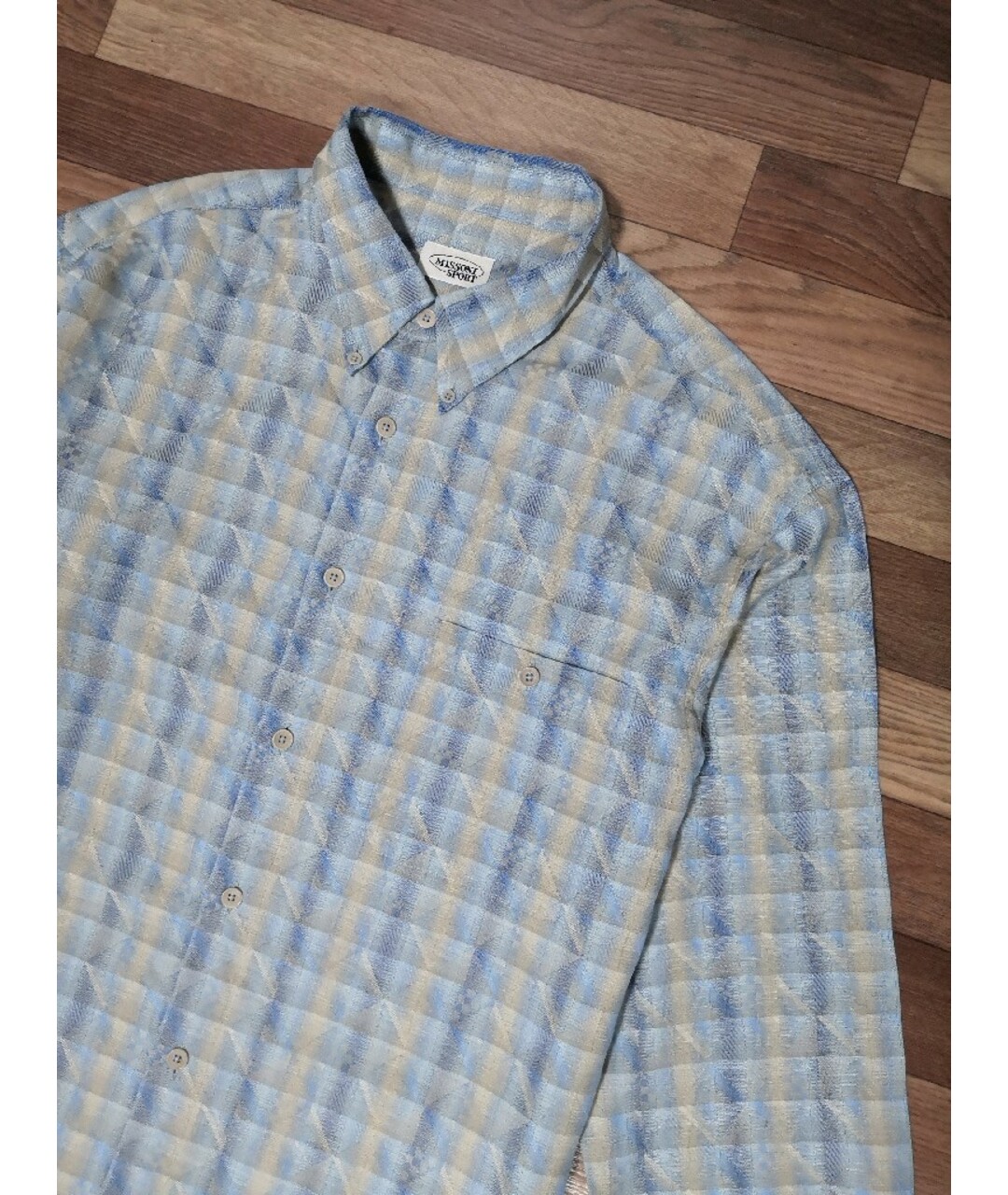 MISSONI Мульти хлопко-полиэстеровая кэжуал рубашка, фото 2
