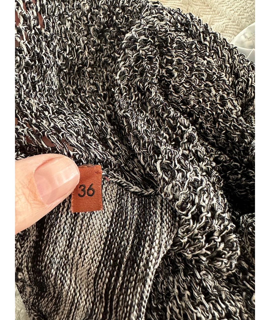 MISSONI MARE Серая вискозная туника, фото 6