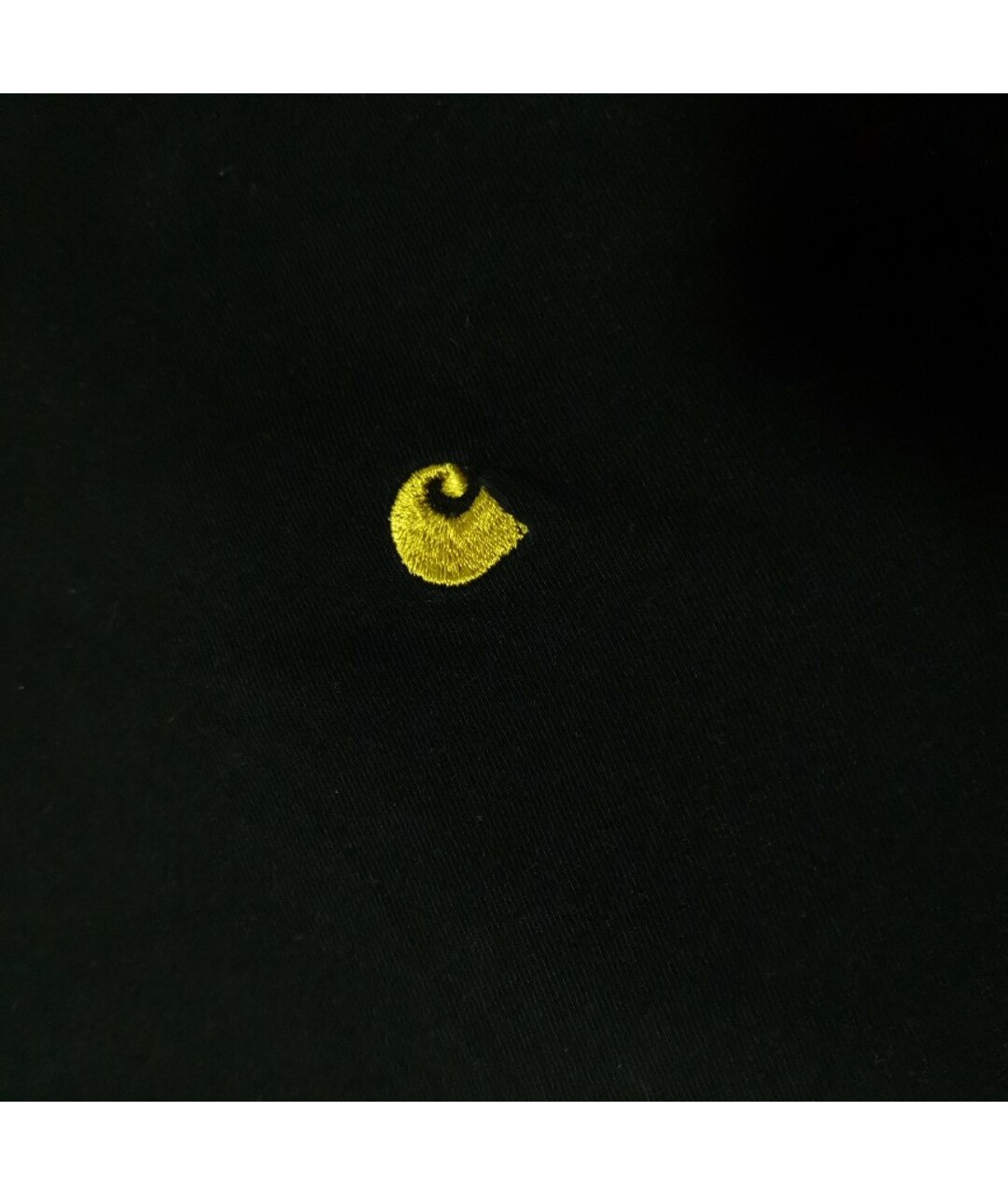 CARHARTT WIP Черная хлопковая футболка, фото 3