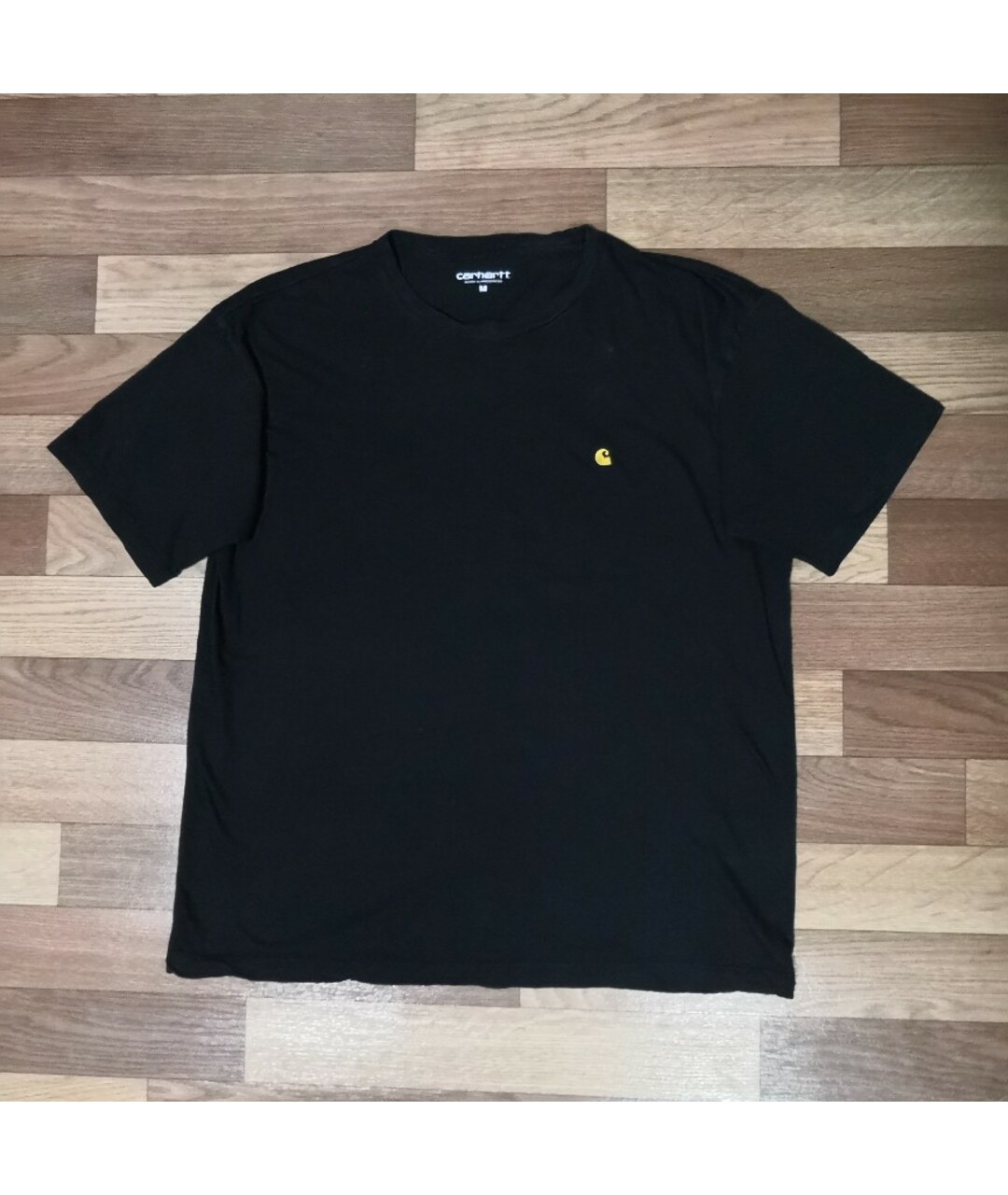 CARHARTT WIP Черная хлопковая футболка, фото 6
