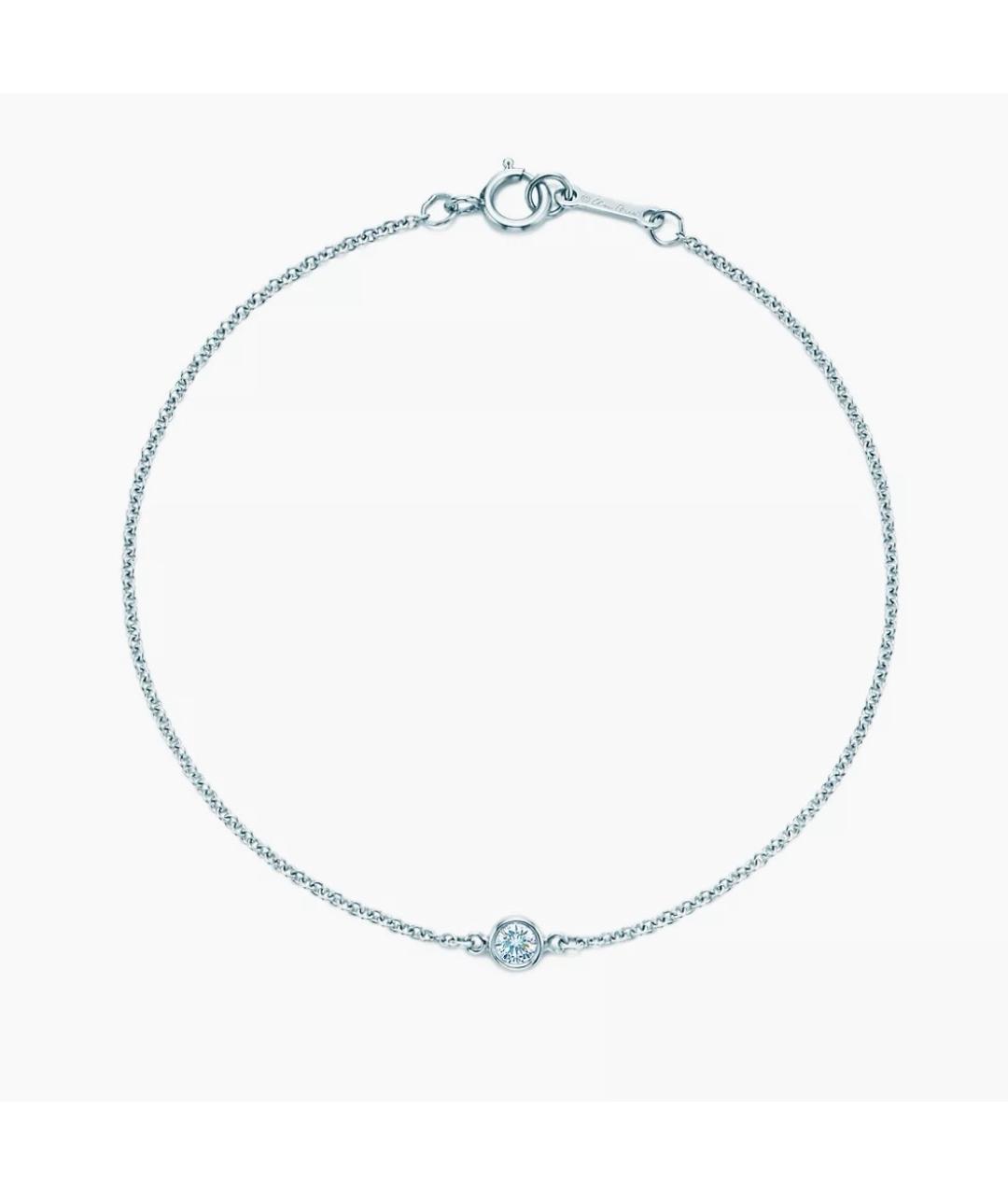 TIFFANY&CO Белый платиновый браслет, фото 8