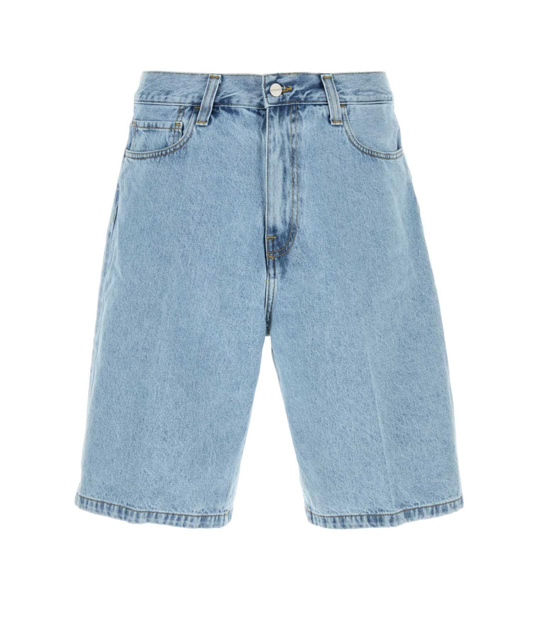 CARHARTT WIP Голубые хлопковые шорты, фото 1