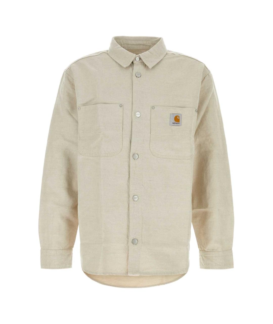 CARHARTT WIP Бежевая хлопковая куртка, фото 1