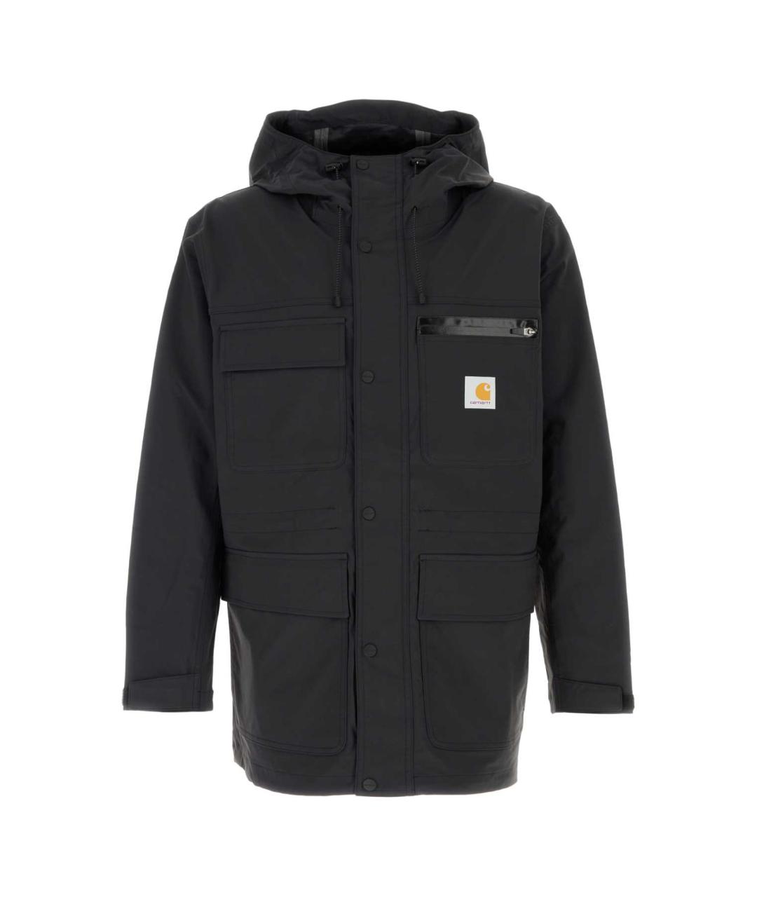 CARHARTT WIP Черная полиамидовая парка, фото 1