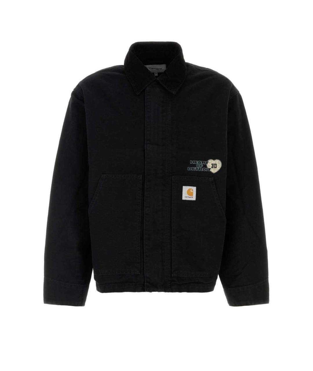 CARHARTT WIP Черная хлопковая куртка, фото 1