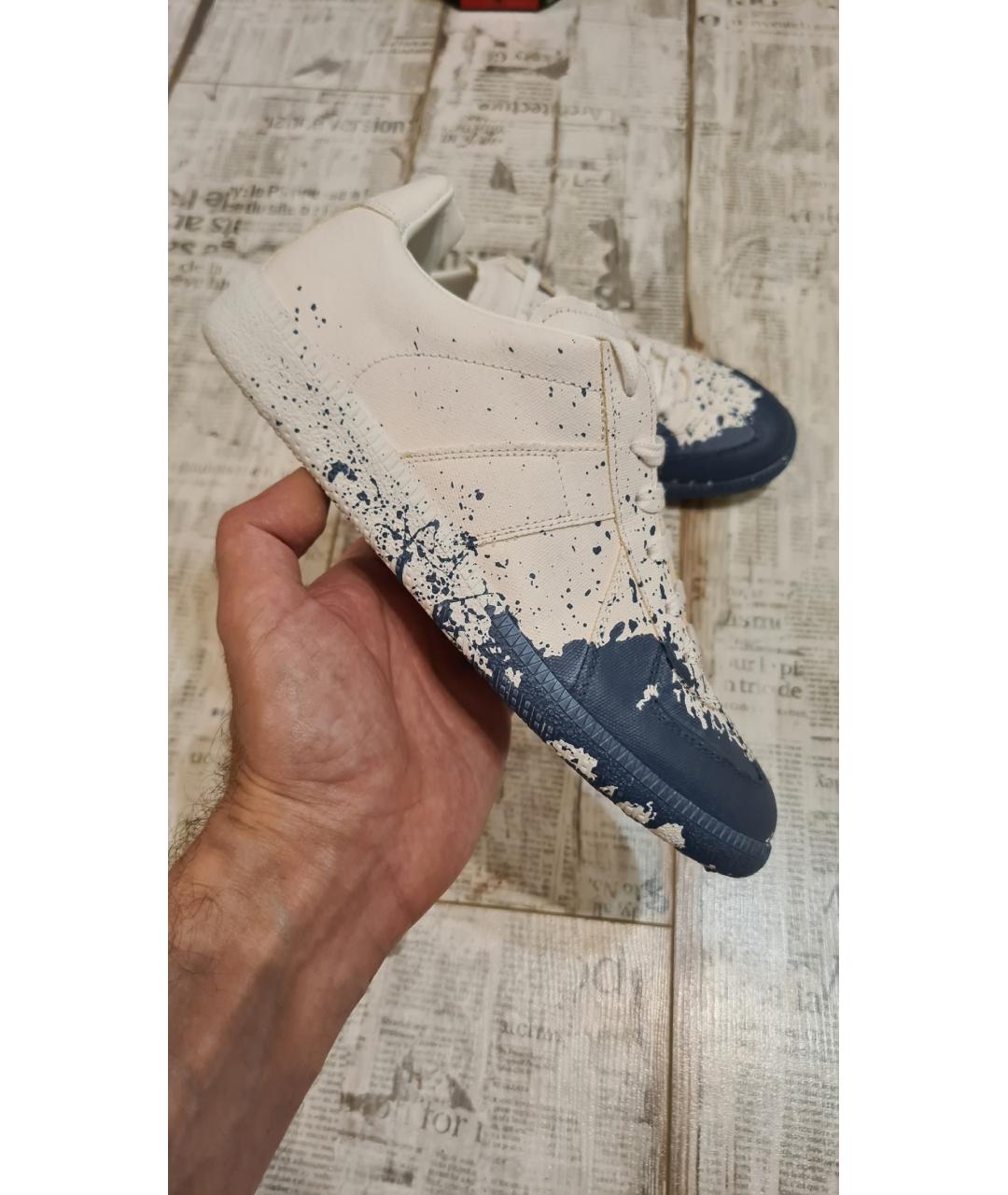 MAISON MARGIELA Белые кеды, фото 9