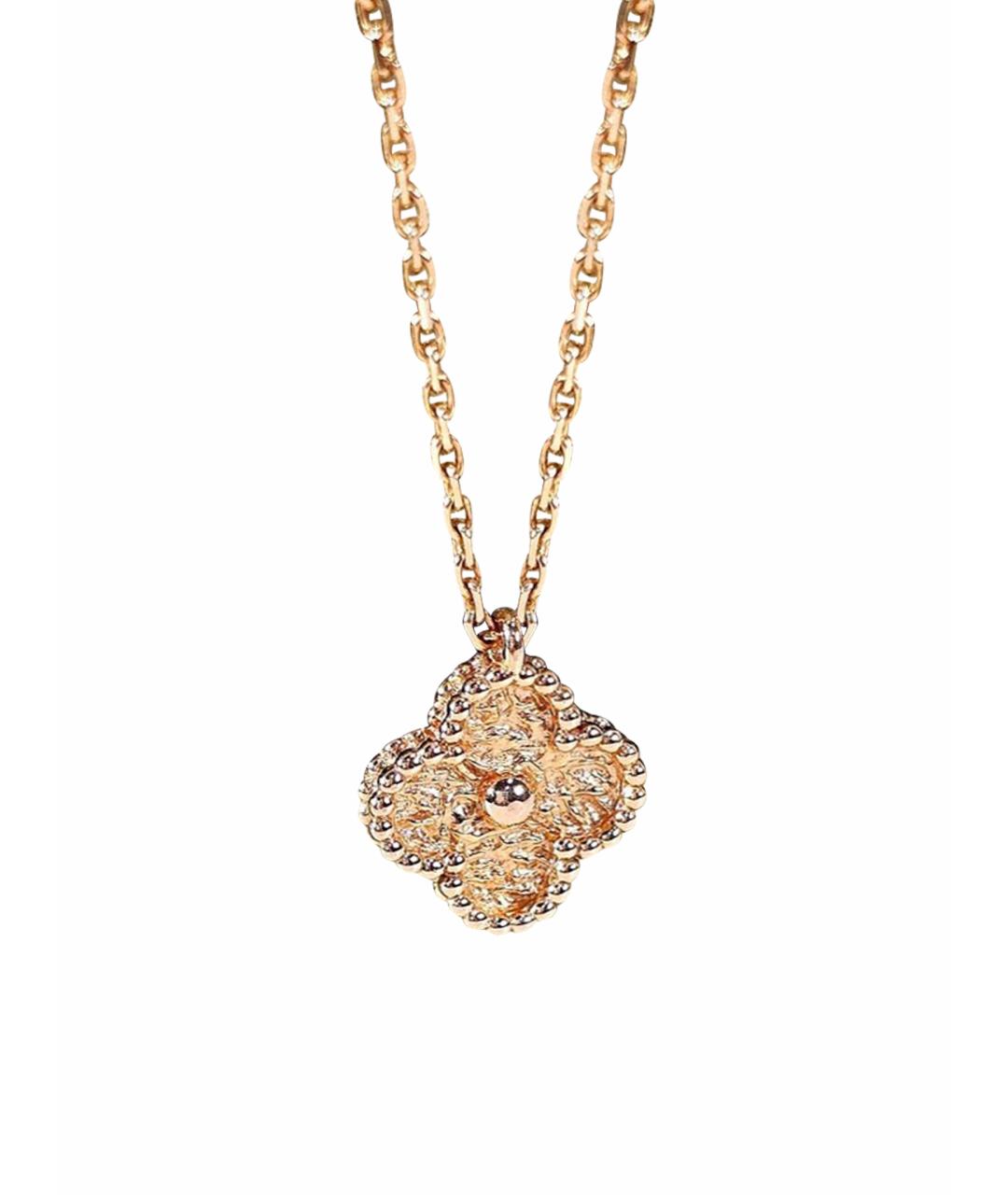 VAN CLEEF & ARPELS Золотое колье из розового золота, фото 1