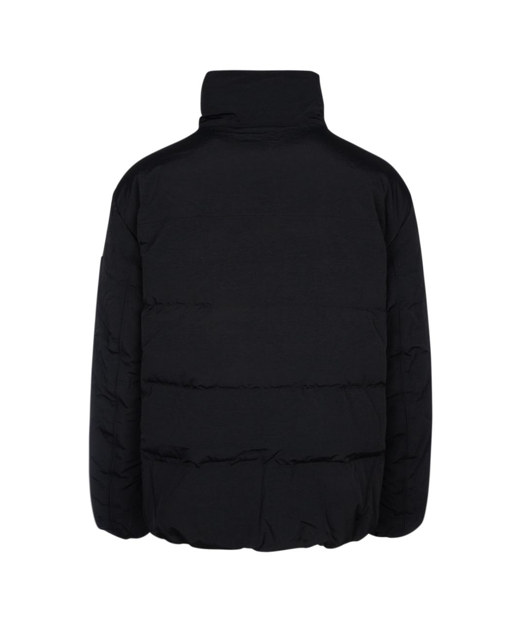 CALVIN KLEIN Черная полиамидовая куртка, фото 2