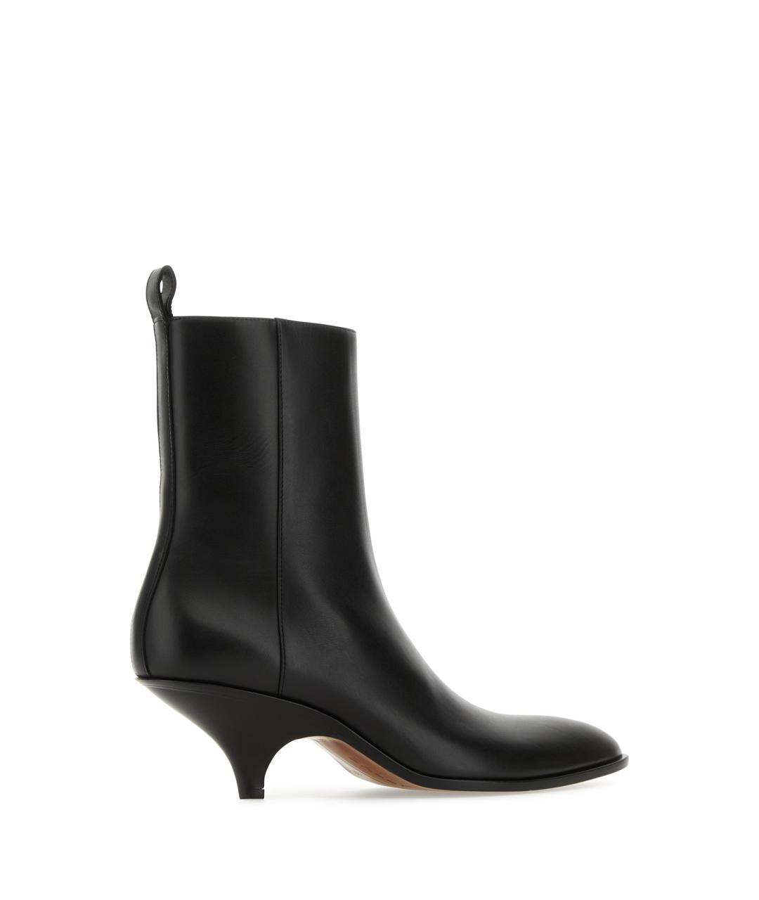 BALLY Черные кожаные ботильоны, фото 3