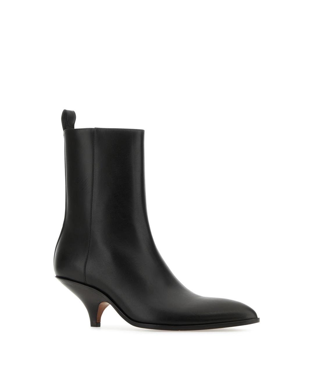 BALLY Черные кожаные ботильоны, фото 2