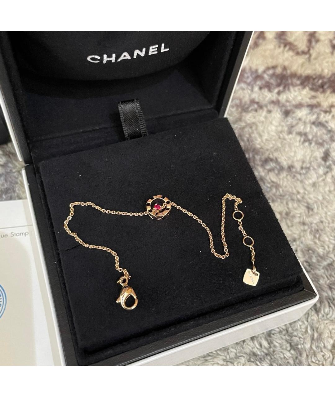 CHANEL Бежевый браслет из желтого золота, фото 3