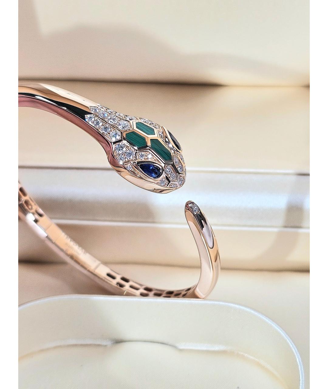 BVLGARI Золотой браслет из розового золота, фото 3
